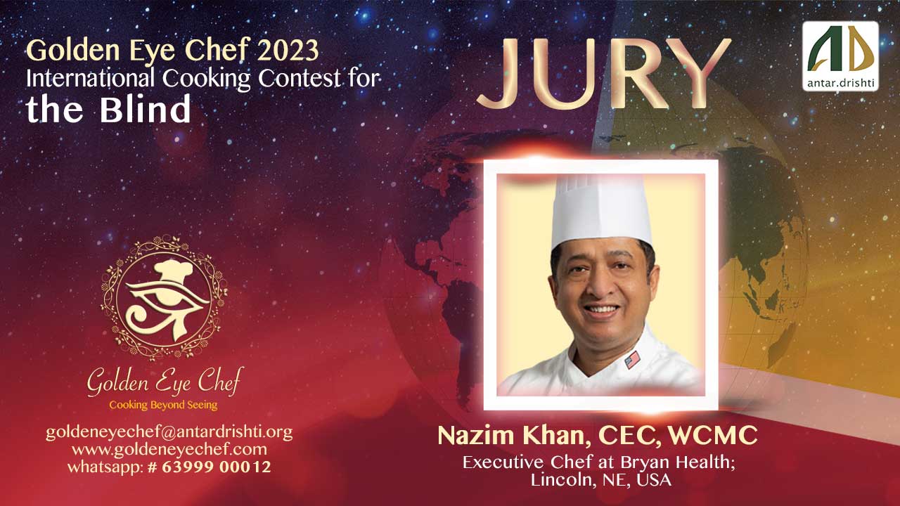 Master Chef Nazim Khan Golden Eye Chef 2023